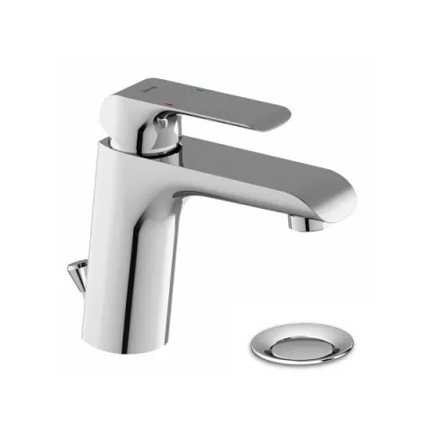Смеситель для умывальника с донным клапаном RAVAK Flat FL 013.00