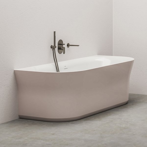 Ванна RAVAK Ypsilon Wall 1780x860 белая отдельностоящая