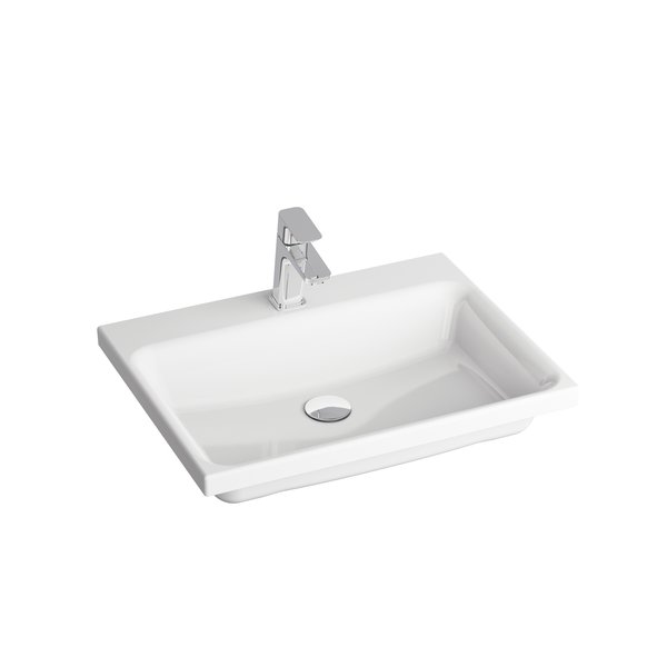 Умывальник подвесной керамический RAVAK Comfort 600 белый