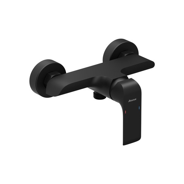 Смеситель для душа RAVAK Flat black FL 032.20/150, 150 мм