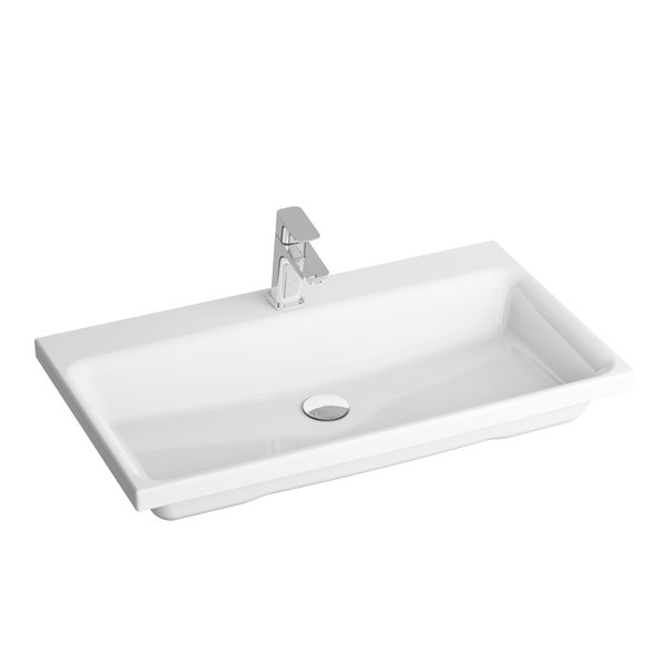 Умывальник подвесной керамический RAVAK Comfort 800 белый