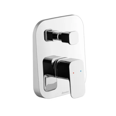 Смеситель скрытого монтажа RAVAK 10° Free TD F 061.00 с переключателем