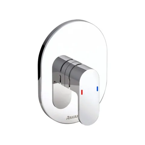 Смеситель скрытого монтажа RAVAK Chrome CR 066.00 без переключателя
