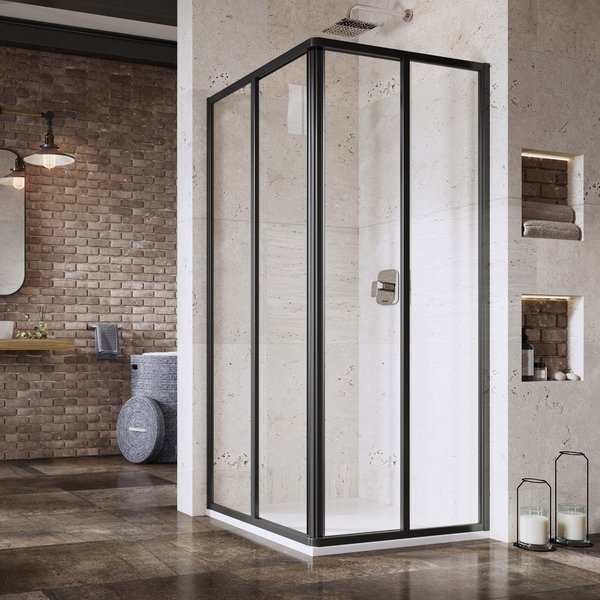 Душевое заграждение RAVAK SRV2-80 S белый профиль, матовое стекло