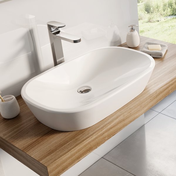 Умывальник накладной керамический RAVAK Ceramic-O