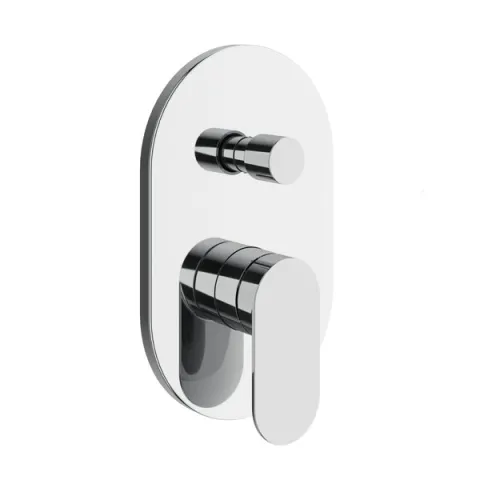 Смеситель скрытого монтажа RAVAK CR II 065.20BL.O2 чёрный (2 вывода) + нужен RB 070.50 (X070052)