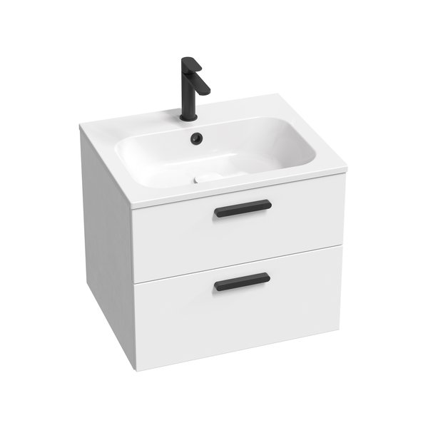 Тумба под умывальник RAVAK SD 700 Chrome II 152 мм, чёрный