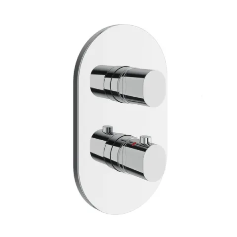 Смеситель скрытого монтажа RAVAK CR II 067.20BL.O3 чёрный (3 вывода) + нужен RB 071.50 (X070074)