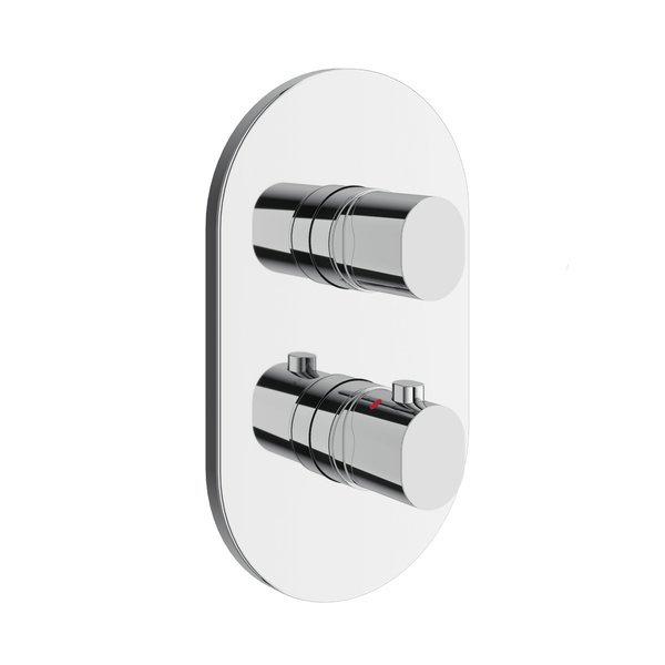 Смеситель скрытого монтажа RAVAK CR II 067.00CR II.O3 хром (3 вывода) + нужен RB 071.50 (X070074)