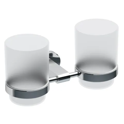 Держатель с двумя стаканами RAVAK (стекло) CR 220.00
