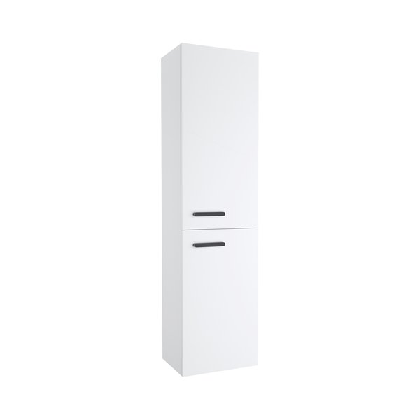 Шкаф боковой RAVAK SD 390 Chrome II R / ручка 152 мм, чёрный